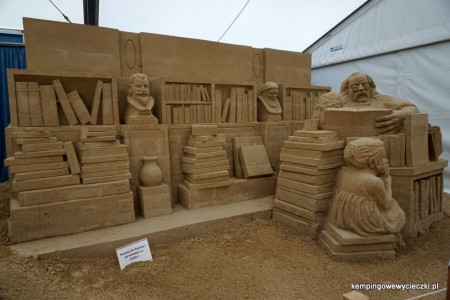 rzeźba z piasku