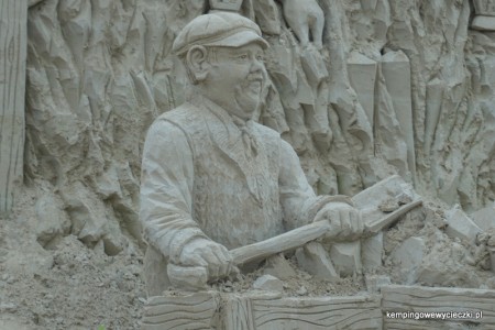 rzeźba z piasku
