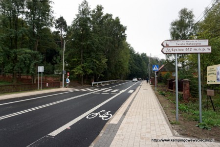 Święta Katarzyna szlak na Łysicę