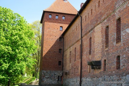 zamek Bytów ściana północna