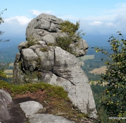 Szczeliniec Wielki 919 m n.p.m. Góry Stołowe 10/28