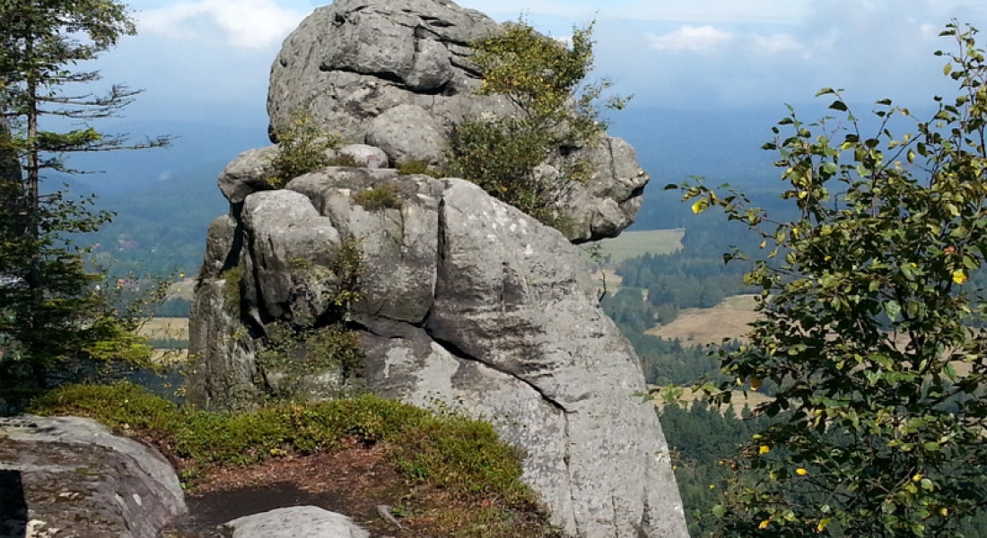 Szczeliniec Wielki 919 m n.p.m. Góry Stołowe 10/28